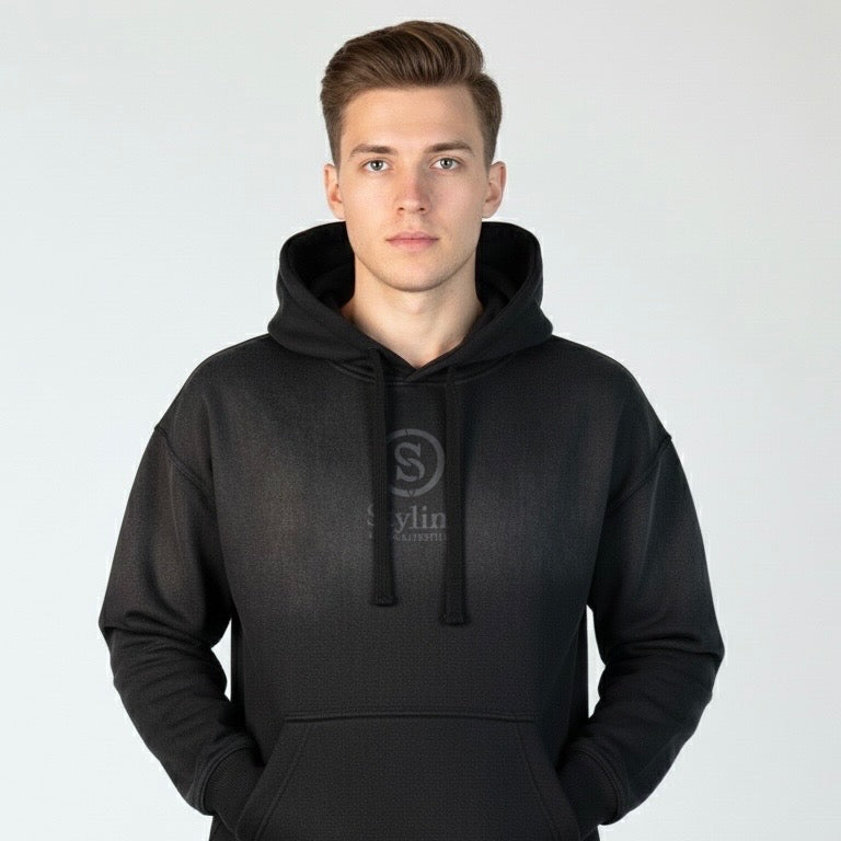 Essential Winter Men's Unisex Oversized Heavyweight
100% Cotton Breathable Plain Sweatshirt Hoodies